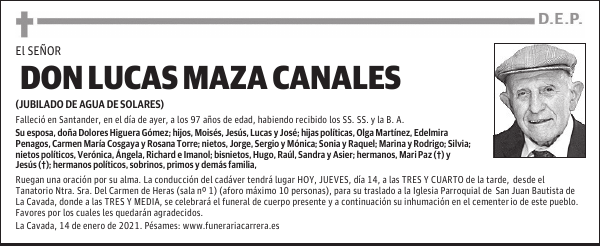 DON LUCAS MAZA CANALES