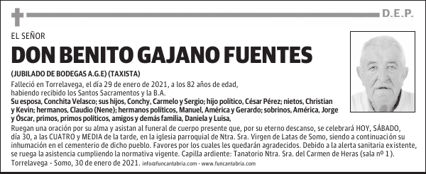 DON BENITO GAJANO FUENTES