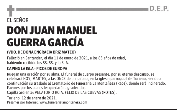 DON JUAN MANUEL GUERRA GARCÍA