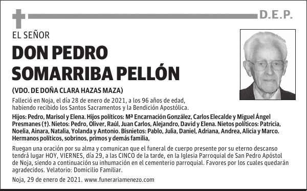 Don Pedro Somarriba Pellón