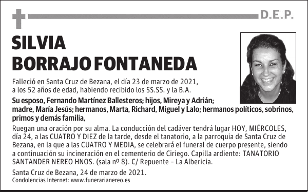 SILVIA BORRAJO FONTANEDA