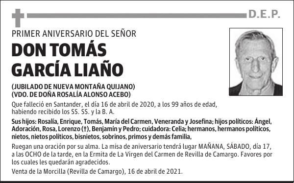 DON TOMÁS GARCÍA LIAÑO
