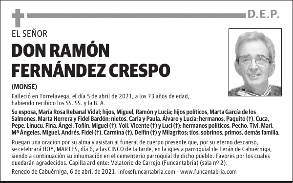DON RAMÓN FERNÁNDEZ CRESPO