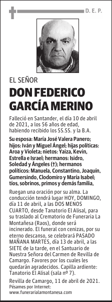 DON FEDERICO GARCÍA MERINO