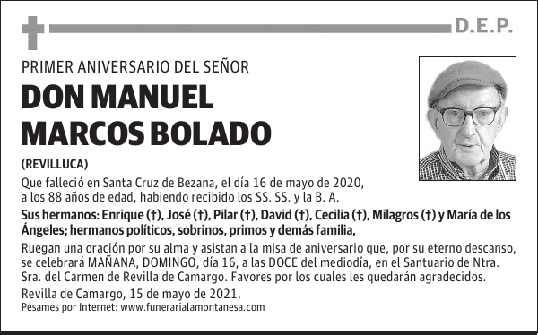 DON MANUEL MARCOS BOLADO