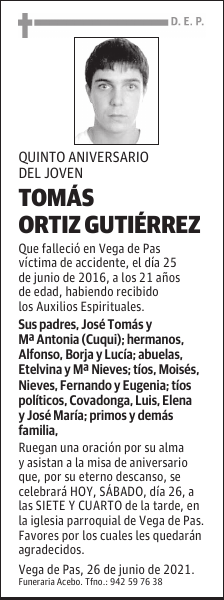 TOMÁS ORTIZ GUTIÉRREZ