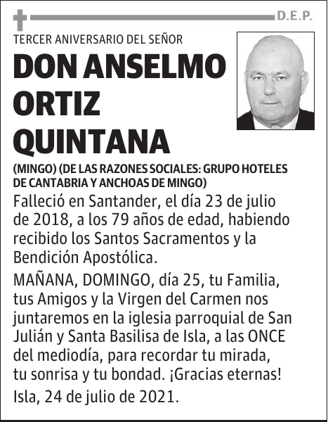 DON ANSELMO ORTIZ QUINTANA