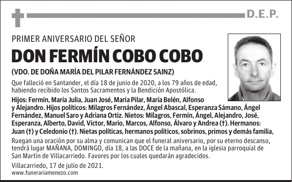 DON FERMÍN COBO COBO