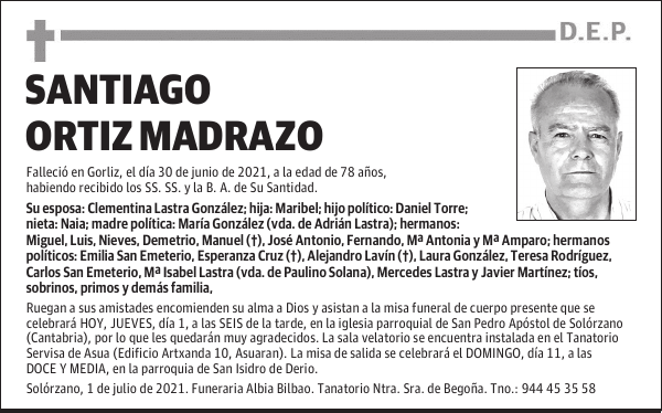 SANTIAGO ORTIZ MADRAZO