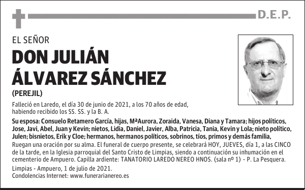 DON JULIÁN ÁLVAREZ SÁNCHEZ