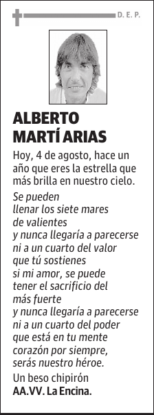 ALBERTO MARTÍ ARIAS