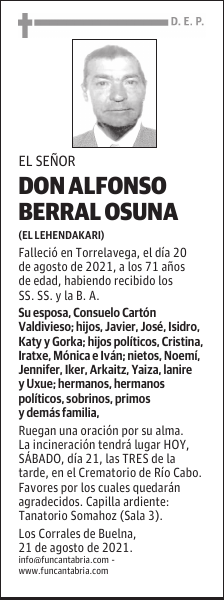 DON ALFONSO BERRAL OSUNA