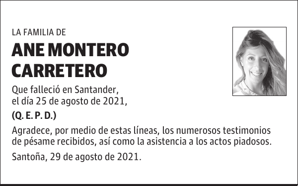 ANE MONTERO CARRETERO