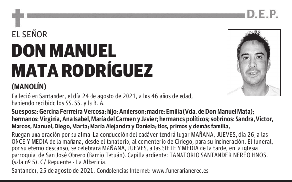 DON MANUEL MATA RODRÍGUEZ