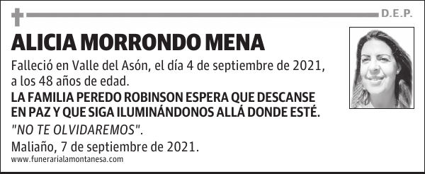 ALICIA MORRONDO MENA