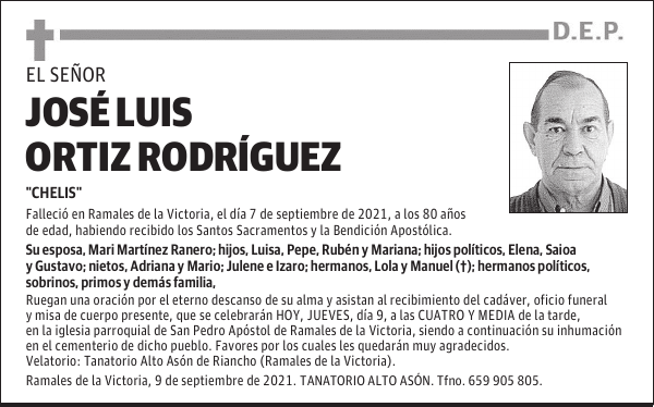 JOSÉ LUIS ORTIZ RODRÍGUEZ