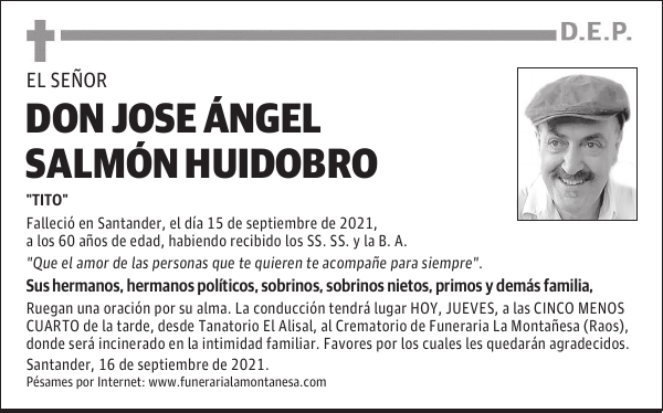 DON JOSE ÁNGEL SALMÓN HUIDOBRO