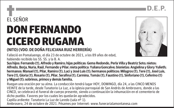 DON FERNANDO CICERO RUGAMA