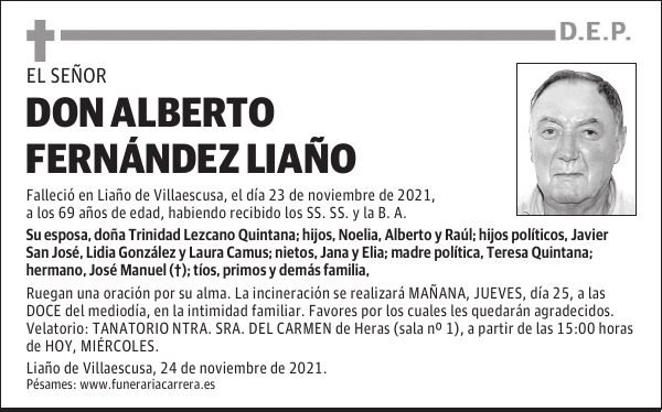 DON ALBERTO FERNÁNDEZ LIAÑO