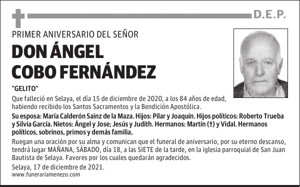 DON ÁNGEL COBO FERNÁNDEZ