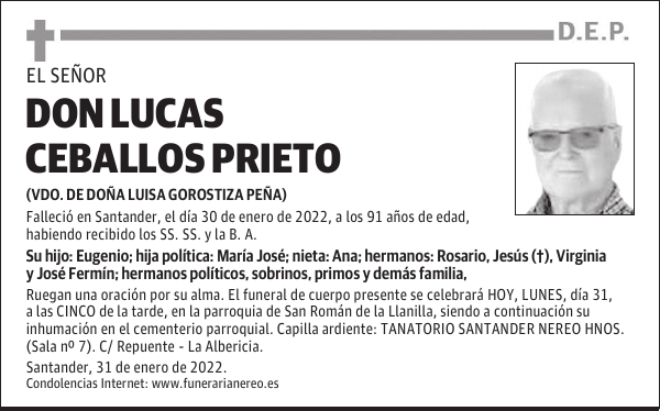 DON LUCAS CEBALLOS PRIETO