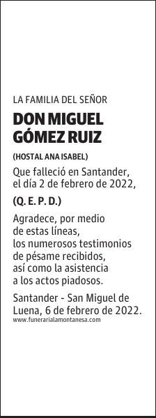 DON MIGUEL GÓMEZ RUIZ
