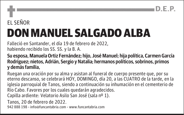 DON MANUEL SALGADO ALBA
