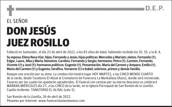 DON JESÚS JUEZ ROSILLO