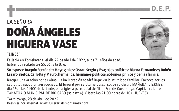 DOÑA ÁNGELES HIGUERA VASE