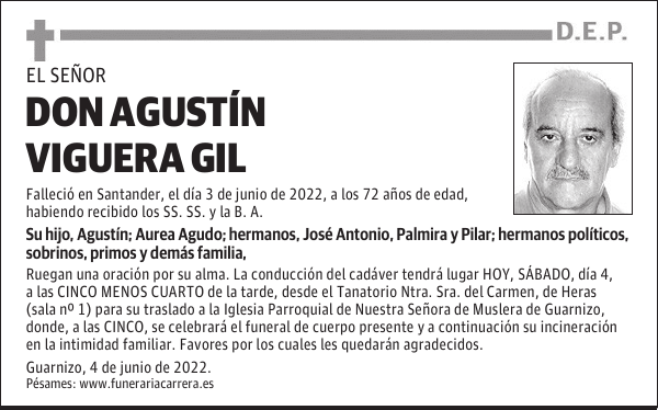 DON AGUSTÍN VIGUERA GIL
