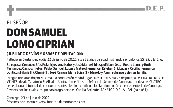 DON SAMUEL LOMO CIPRIAN