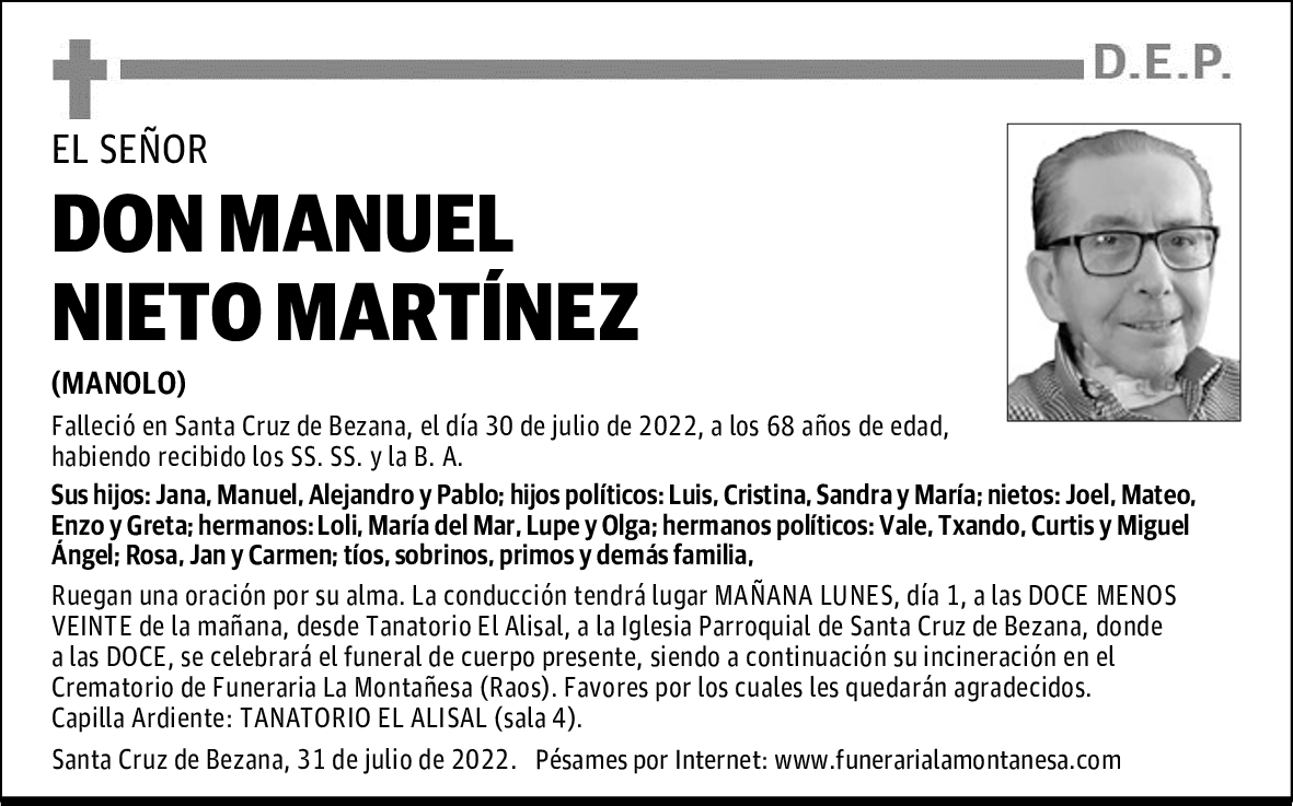 DON MANUEL NIETO MARTÍNEZ
