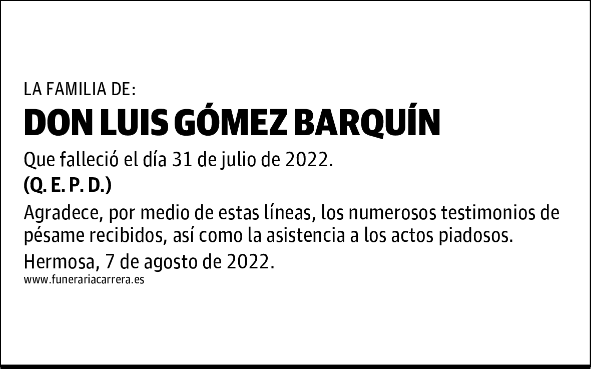 DON LUIS GÓMEZ BARQUÍN