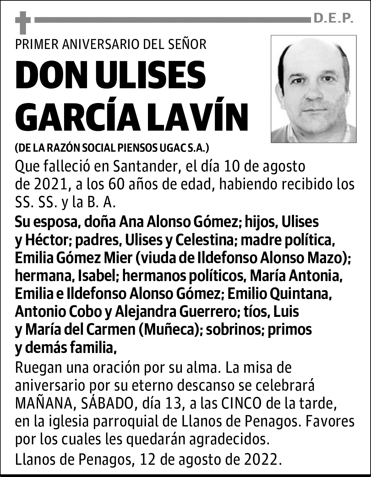 DON ULISES GARCÍA LAVÍN