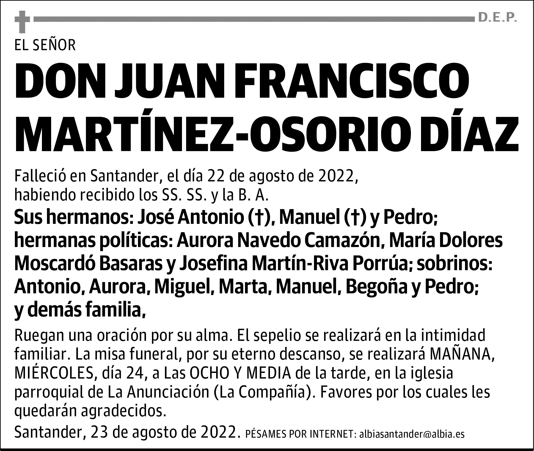 DON JUAN FRANCISCO MARTÍNEZ-OSORIO DÍAZ