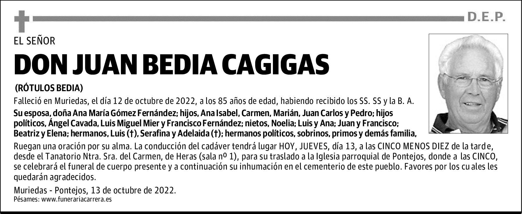 DON JUAN BEDIA CAGIGAS