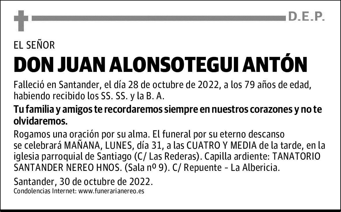 DON JUAN ALONSOTEGUI ANTÓN