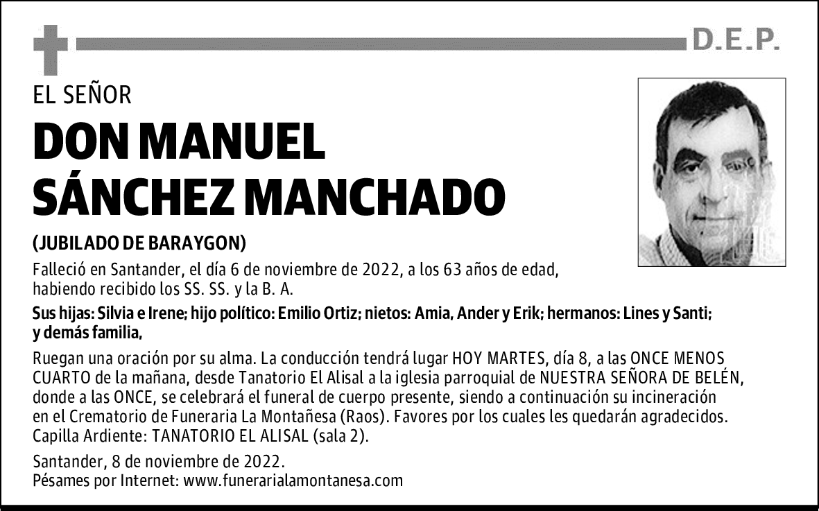 DON MANUEL SÁNCHEZ MANCHADO