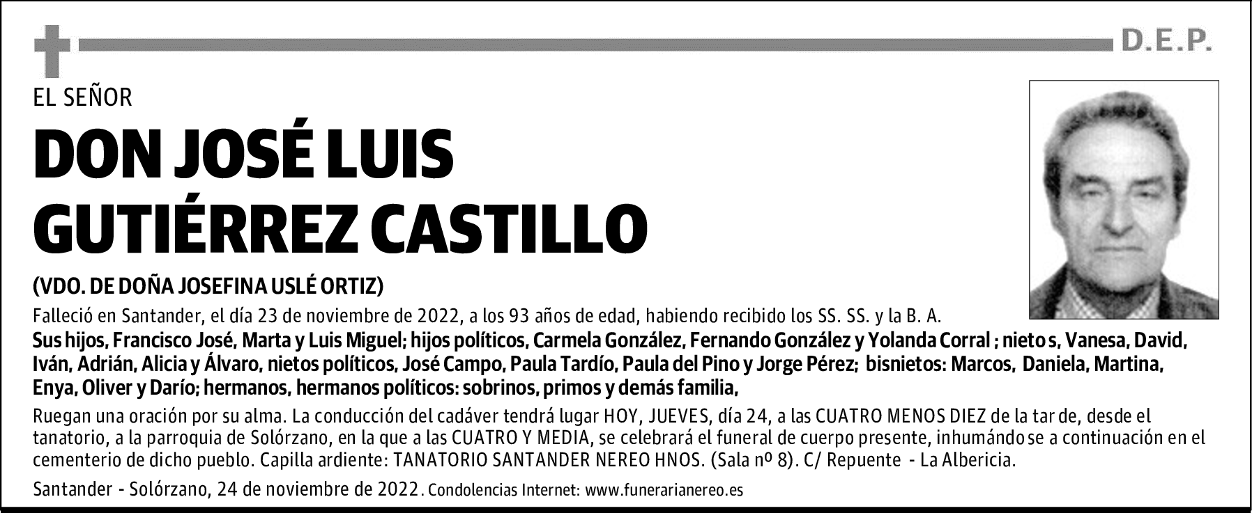 DON JOSÉ LUIS GUTIÉRREZ CASTILLO