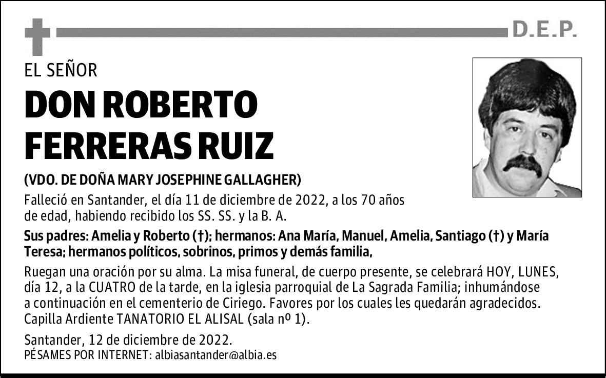 DON ROBERTO FERRERAS RUIZ