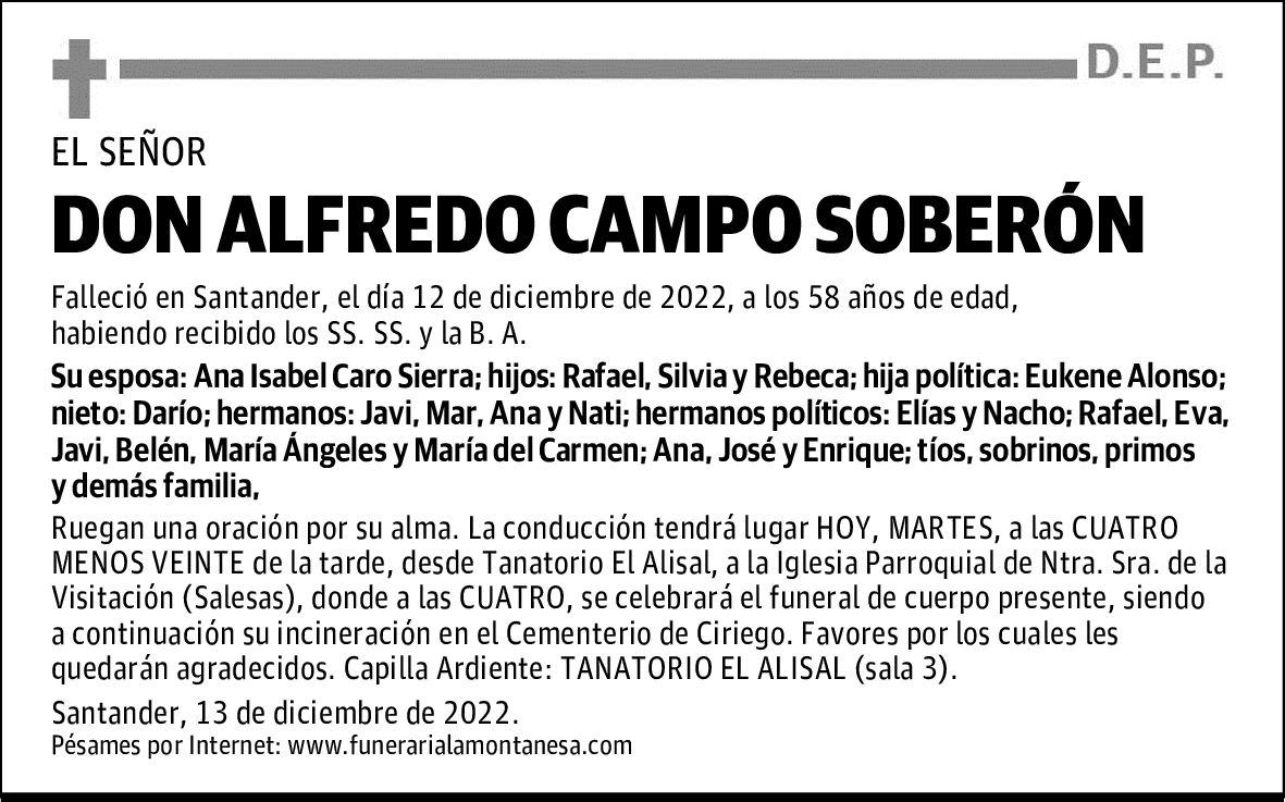 DON ALFREDO CAMPO SOBERÓN