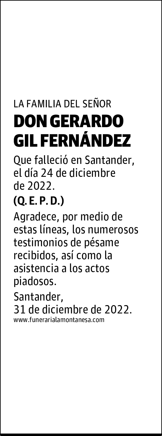 DON GERARDO GIL FERNÁNDEZ