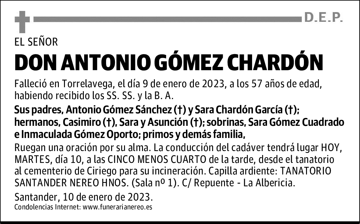 DON ANTONIO GÓMEZ CHARDÓN