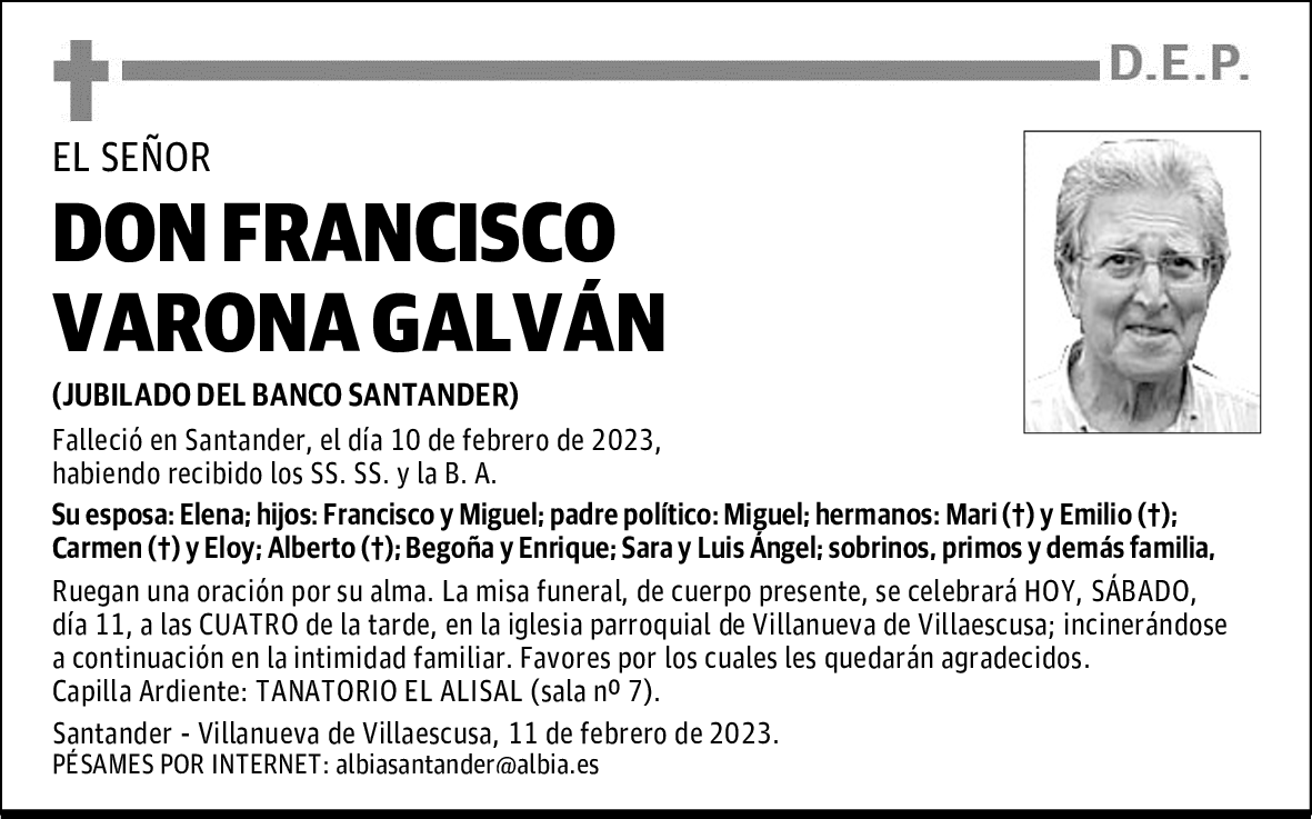 DON FRANCISCO VARONA GALVÁN