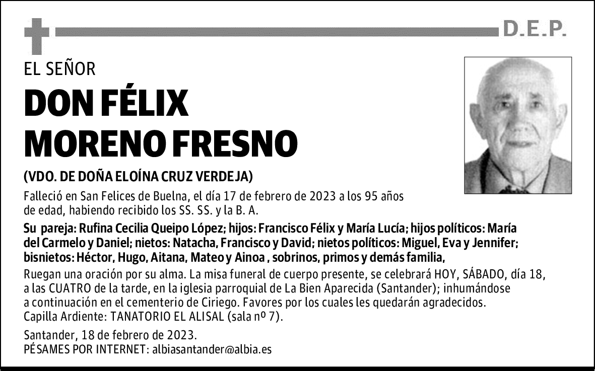 DON FÉLIX MORENO FRESNO