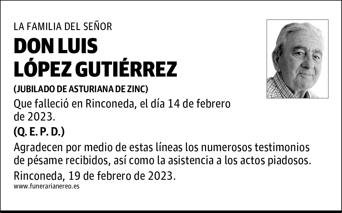 DON LUIS LÓPEZ GUTIÉRREZ