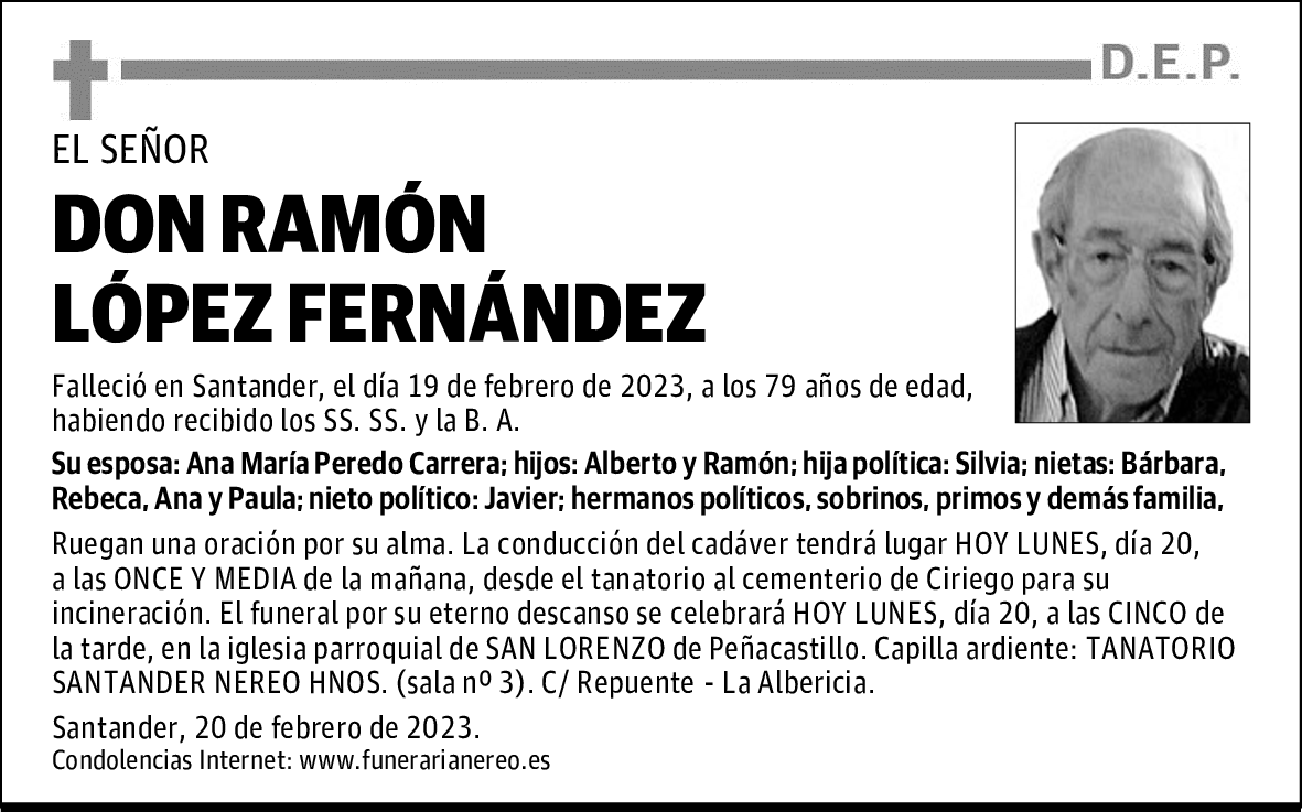 DON RAMÓN LÓPEZ FERNÁNDEZ