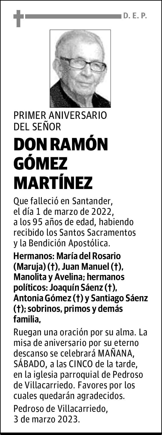 DON RAMÓN GÓMEZ MARTÍNEZ