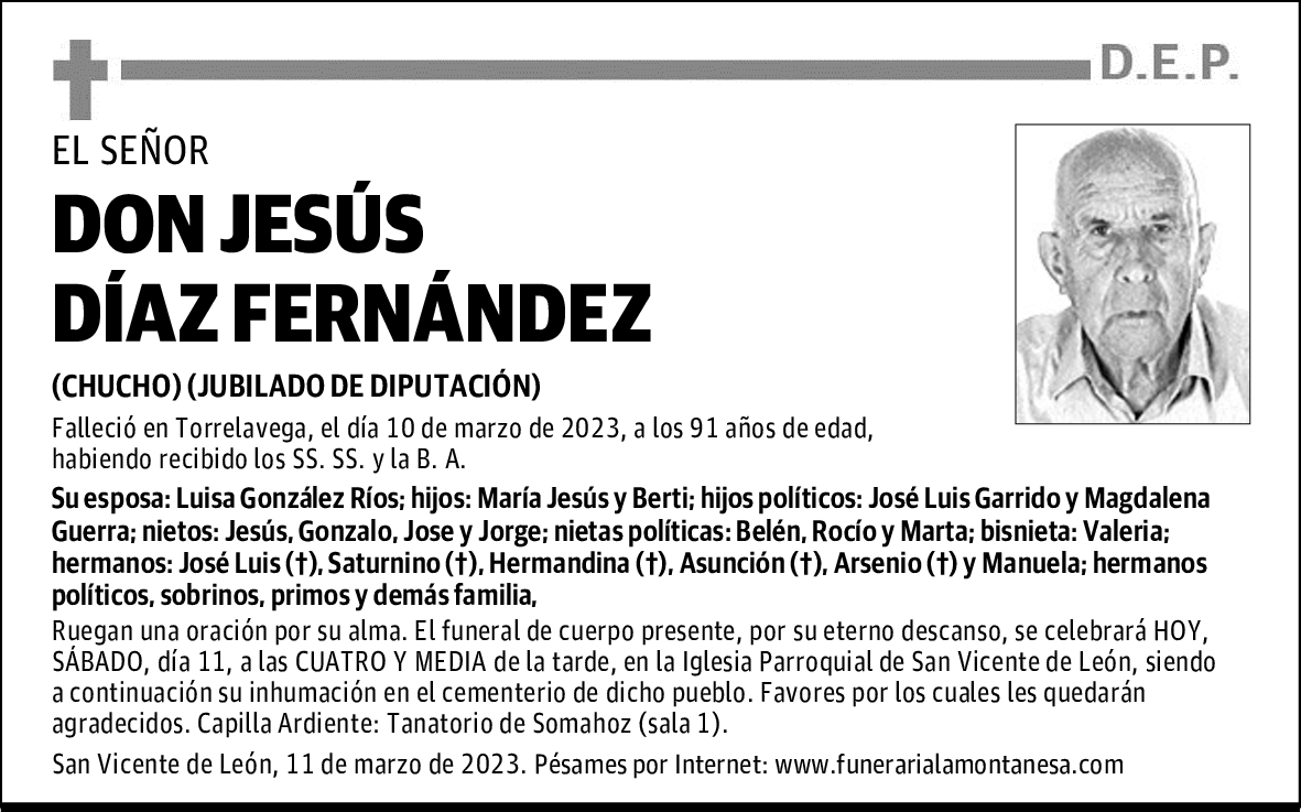DON JESÚS DÍAZ FERNÁNDEZ