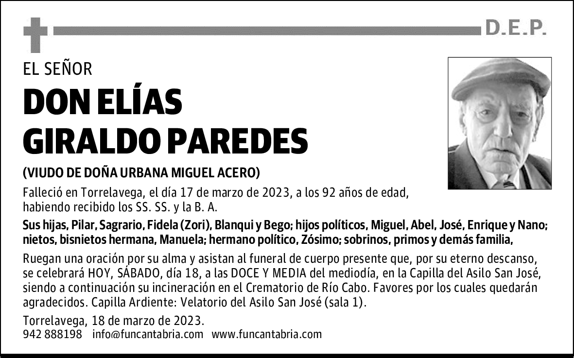 DON ELÍAS GIRALDO PAREDES